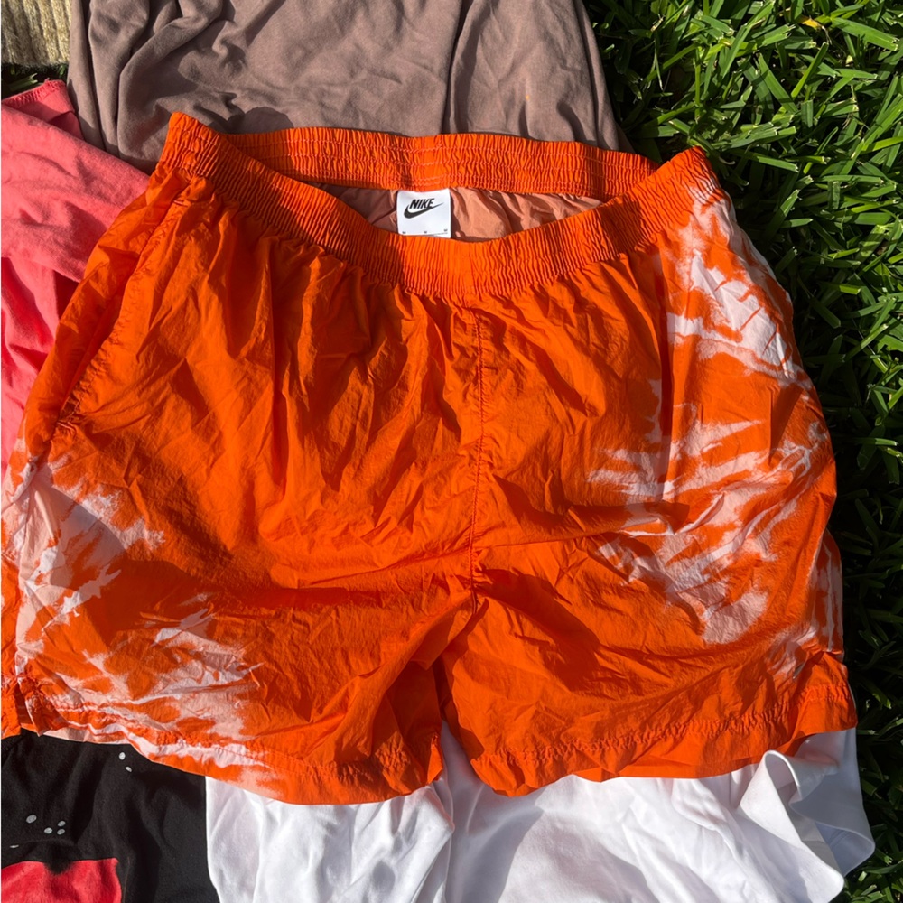 Nike Bright Orange Athletic Shorts